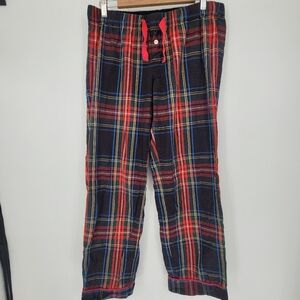 J crew plaid mens Christmas pajamas size  small